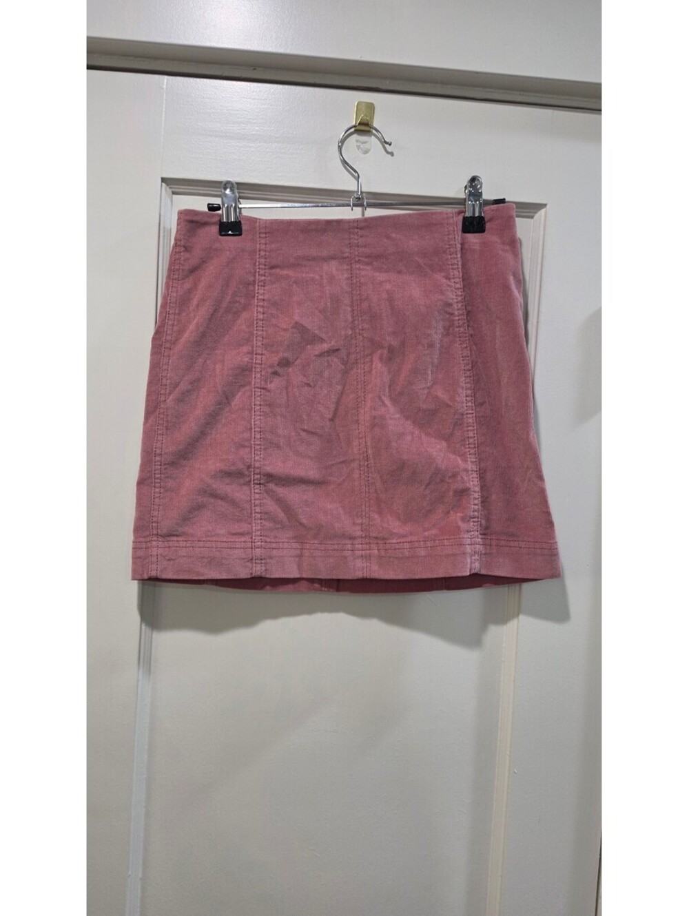 Tinseltown Pink Corduroy Mini Skirt Size 1/25
